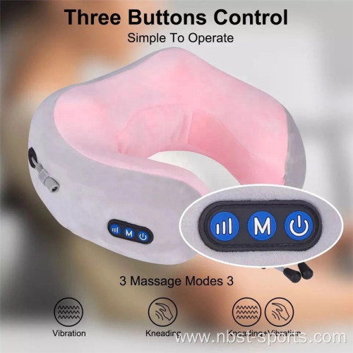 Heated Neck Massagers Car Office Use Neck Relax Pillow Massager Factory